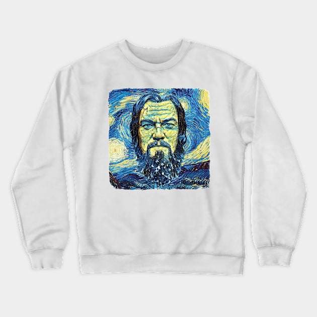 Huge Glass The Revenant Movie Van Gogh Style Crewneck Sweatshirt by todos